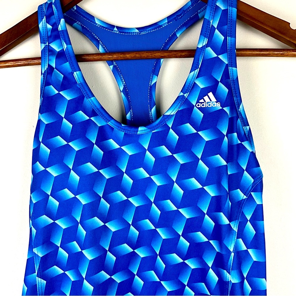 Adidas swim Blue top‎ Size S - Picture 2 of 10